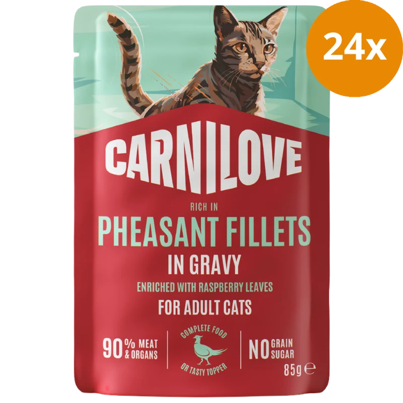 Carnilove Cat PB Gravy Pheasant 85 g