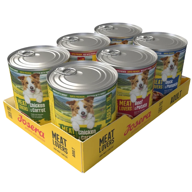 Josera Meat Lovers Adult Menu Multipack 6 x 800 g
