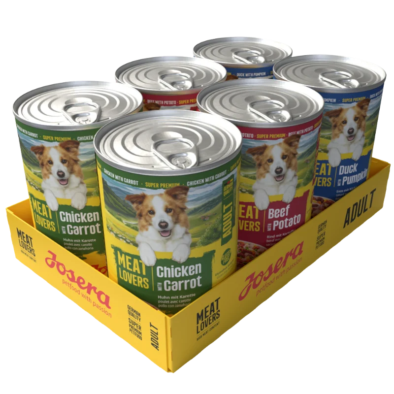 Josera Meat Lovers Adult Menu Multipack 6 x 400 g
