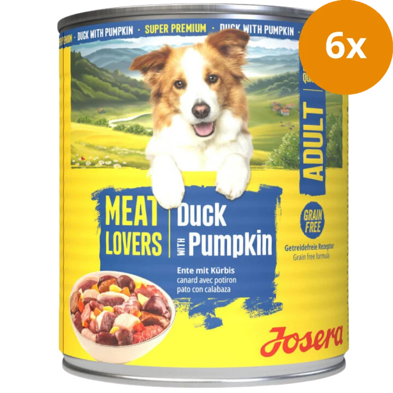 Josera Meat Lovers Adult Menu Duck & Pumpkin 800 g