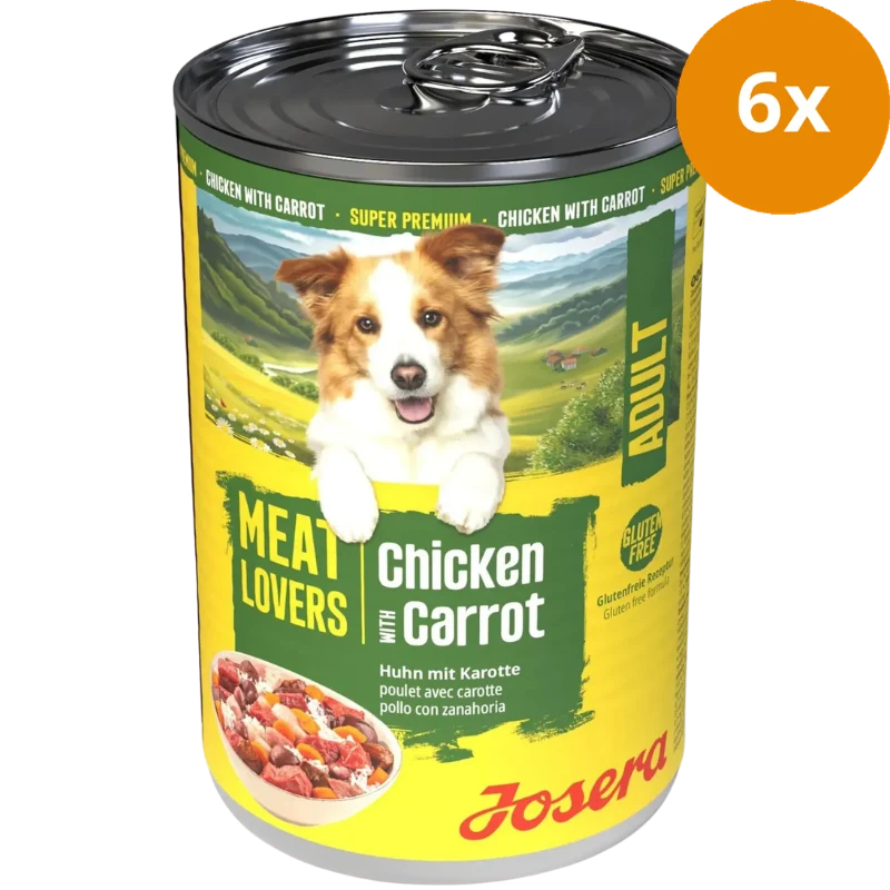 Josera Meat Lovers Adult Menu Chicken & Carrot 400 g