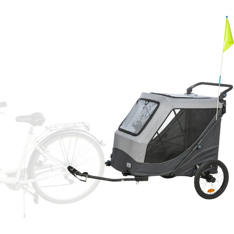 TRIXIE Fahrrad-Anhänger, Schnell-Falt-Funktion