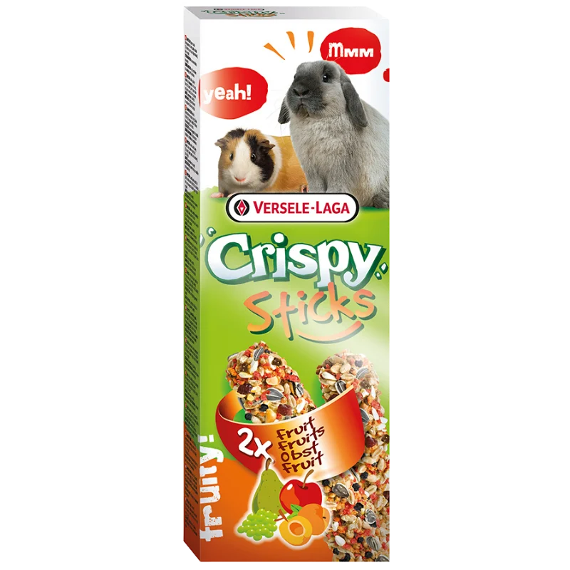Versele Crispy Sticks Kaninchen-Meerschweinchen Obst 110 g