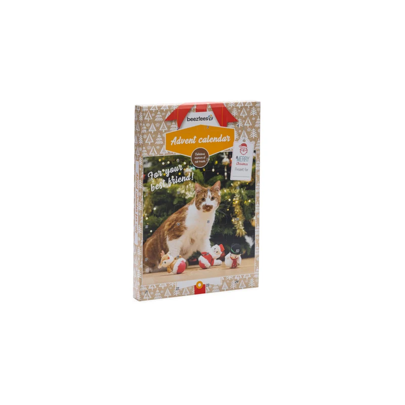 Weihnacht Adventskalender Purr für Katzen