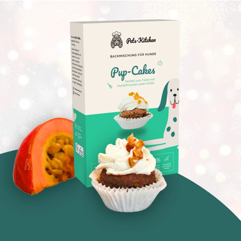 Pup-Cakes Backmischung für Hunde