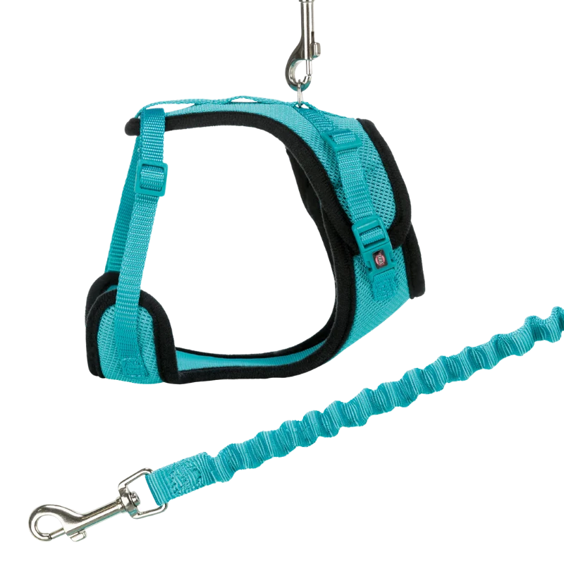 TRIXIE Mesh Y-Geschirr mit Leine