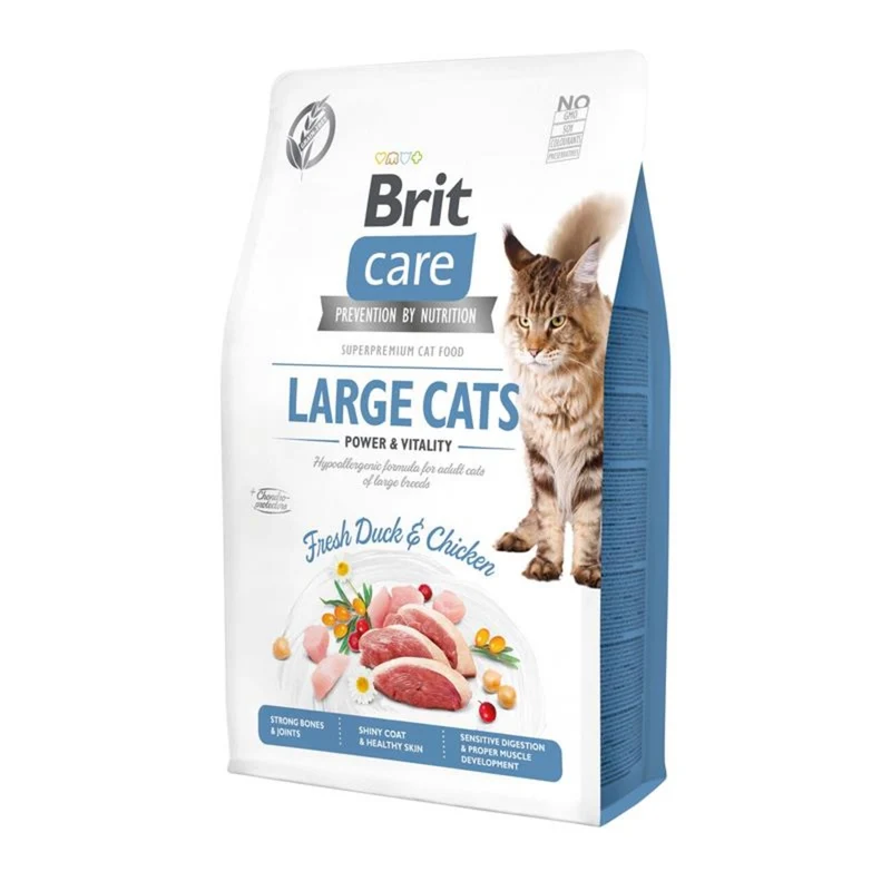 Brit Care Large Cats Power & Vitality Katzenfutter