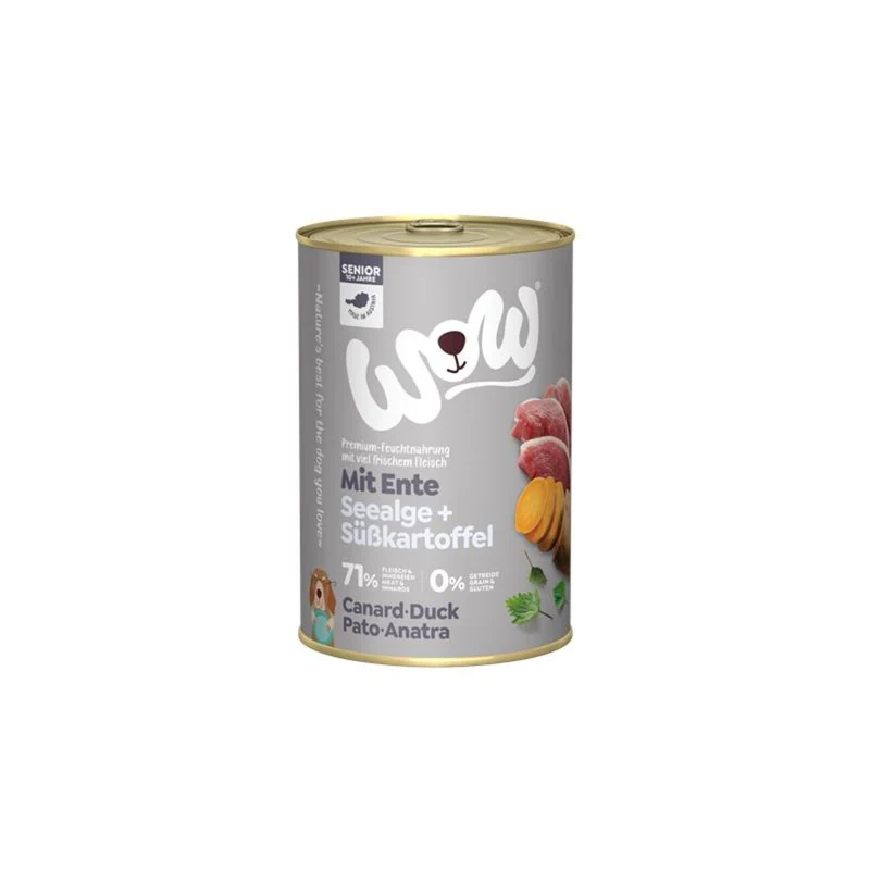 Wow Hundefutter Nassfutter Senior