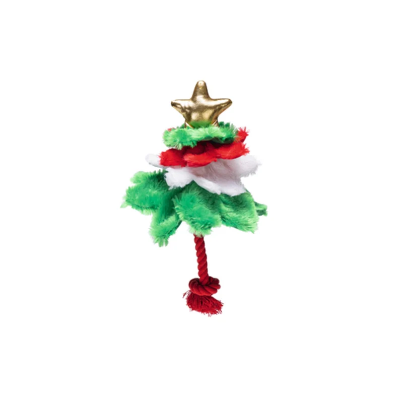 XMAS Weihnachtsbaum Fir Hundespielzeug Seilspielzeug