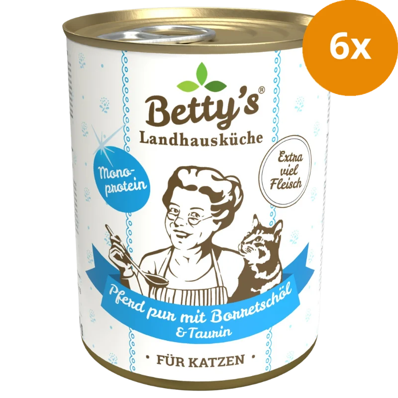 Bettys Landhausküche Katze Pferd Pur 400 g