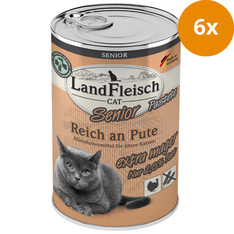 LandFleisch Cat Senior Pute extra mager 400 g