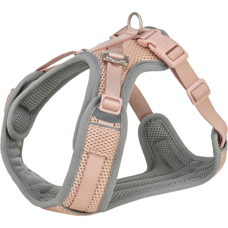 Premium FlexMesh Geschirr, wide fit spezieller Schnitt für kurze, kompakte Hunde, z. B. Möpse & Bulldoggen