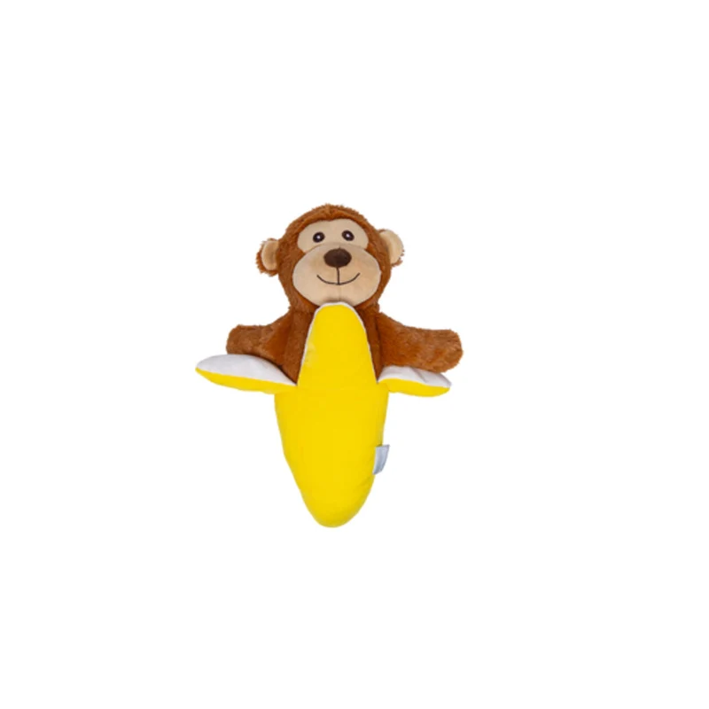 Beesztess 2 in 1 Plüschspielzeug Dschungel Biba für Hunde