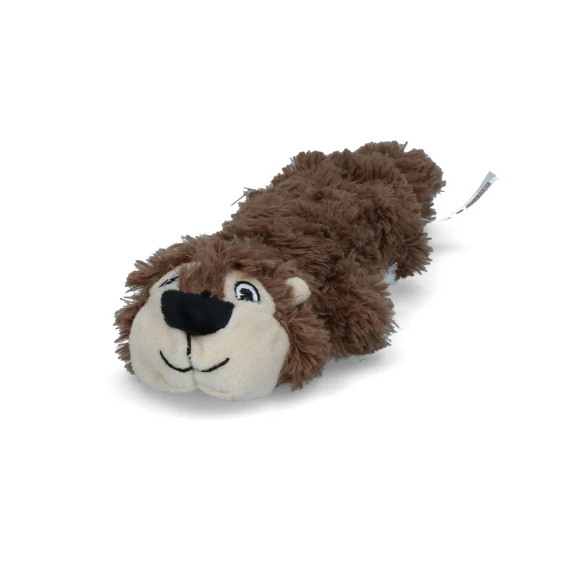 KONG Scrunch Knots – Plüsch-Zerrspielzeug für Hunde mit Quietscher & Seilknoten | S/M & M/L