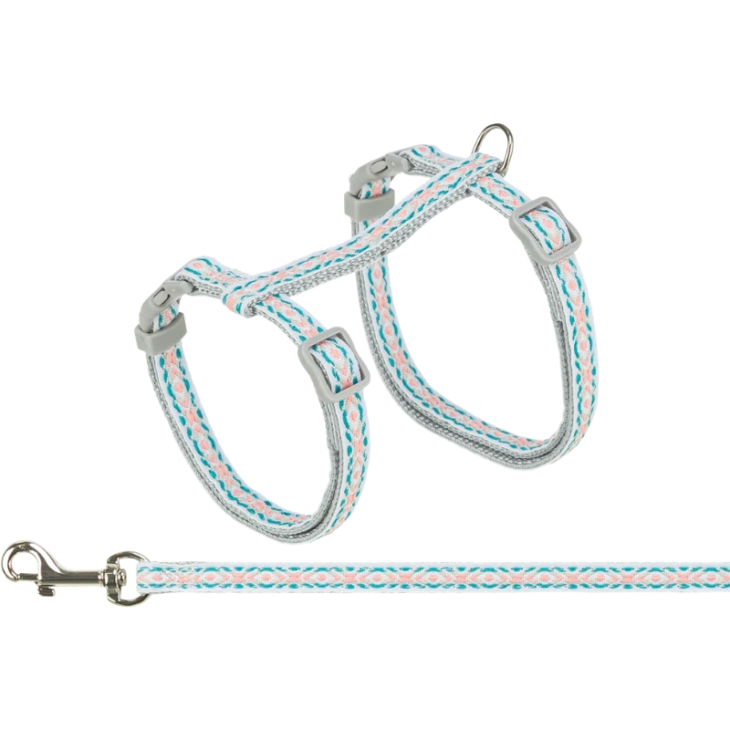 TRIXIE Katzengeschirr mit Leine, Retro