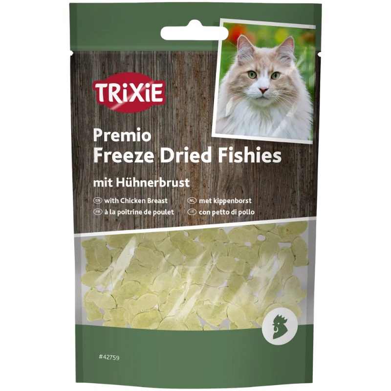 TRIXIE Freeze Dried Fishies mit Hühnerbrust