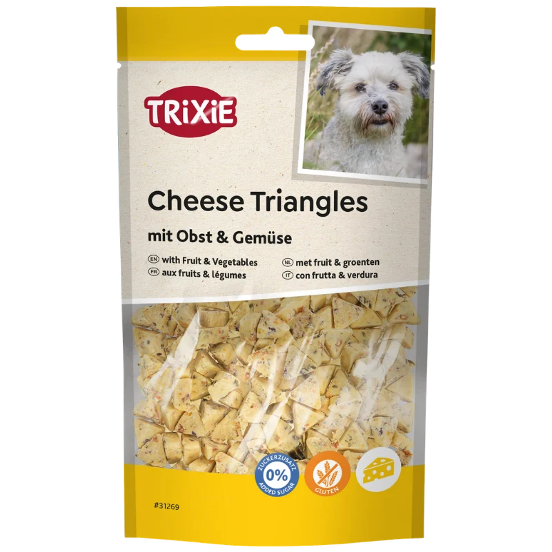 TRIXIE Cheese Triangles mit Obst & Gemüse
