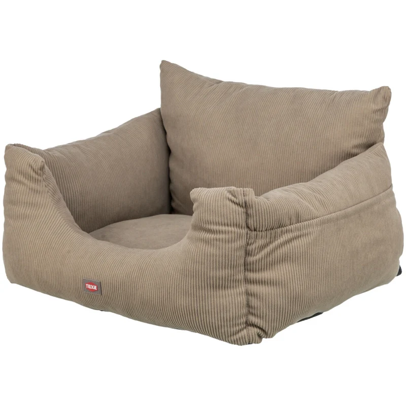 Autositz mit Cord-Optik, taupe