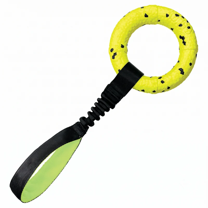 KONG Reflex Tug 'n Fetch – Zerrspielzeug für Hunde | elastisch & schwimmfähig