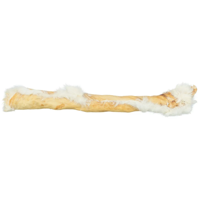 Kaninchenhautrolle mit Fell, 45–50 cm