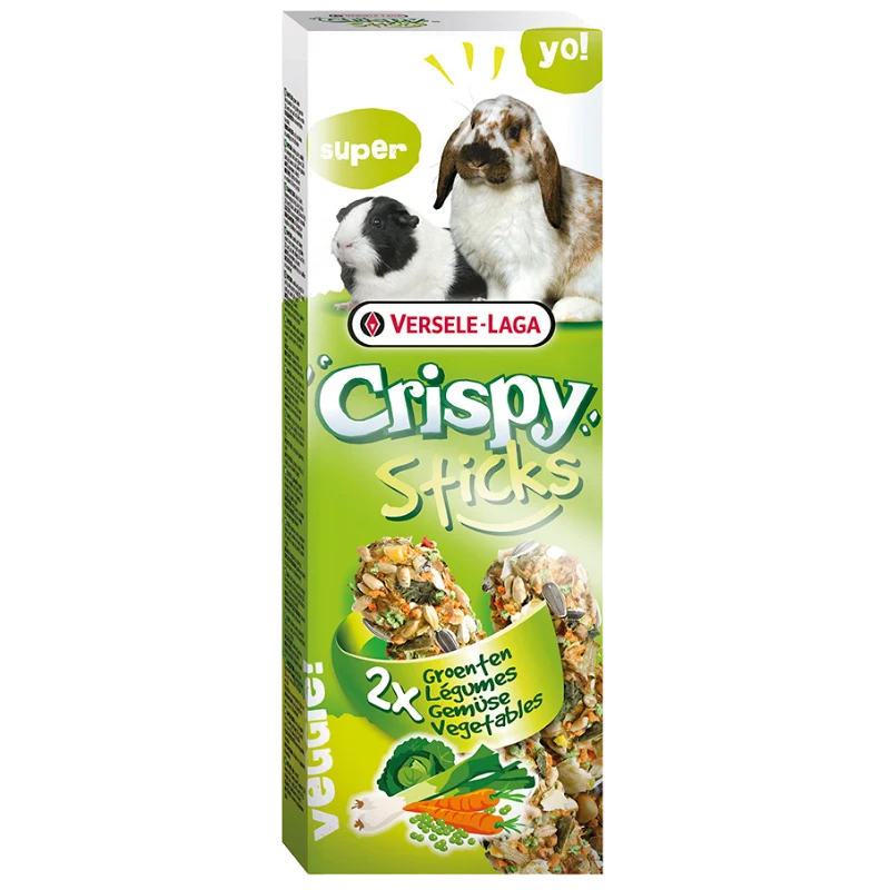 Versele Crispy Sticks Kaninchen-Meerschweinchen Gemüse 110 g