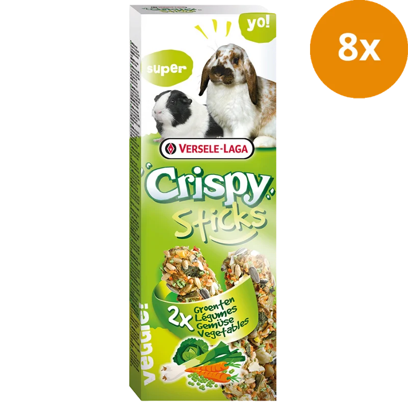Versele Crispy Sticks Kaninchen-Meerschweinchen Gemüse 110 g