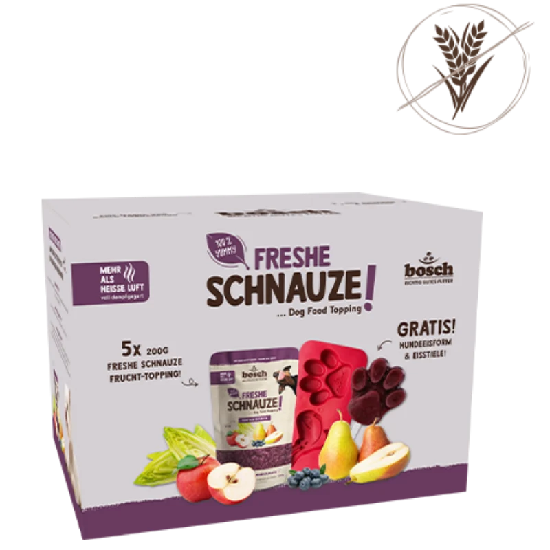 Bosch Freshe Schnauze Aktionsbox Topping + Eisform