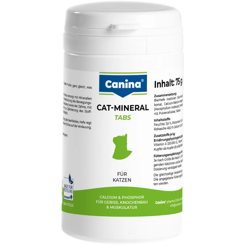 Canina Cat-Mineral Tabs
