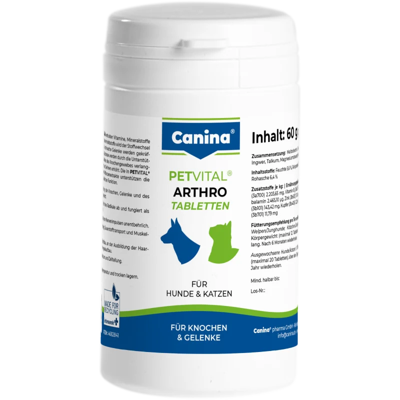 Canina Petvital Arthro-Tabletten
