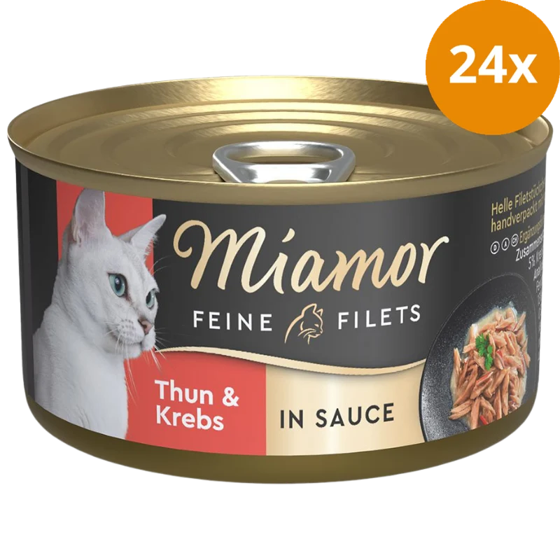 Miamor Feine Filets Thunfisch & Krebs in Sauce 85 g