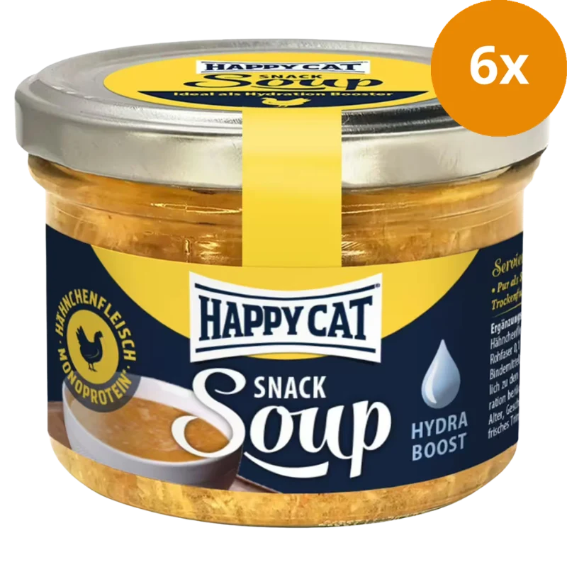 Happy Cat Snack Soup mit Hähnchenfleisch