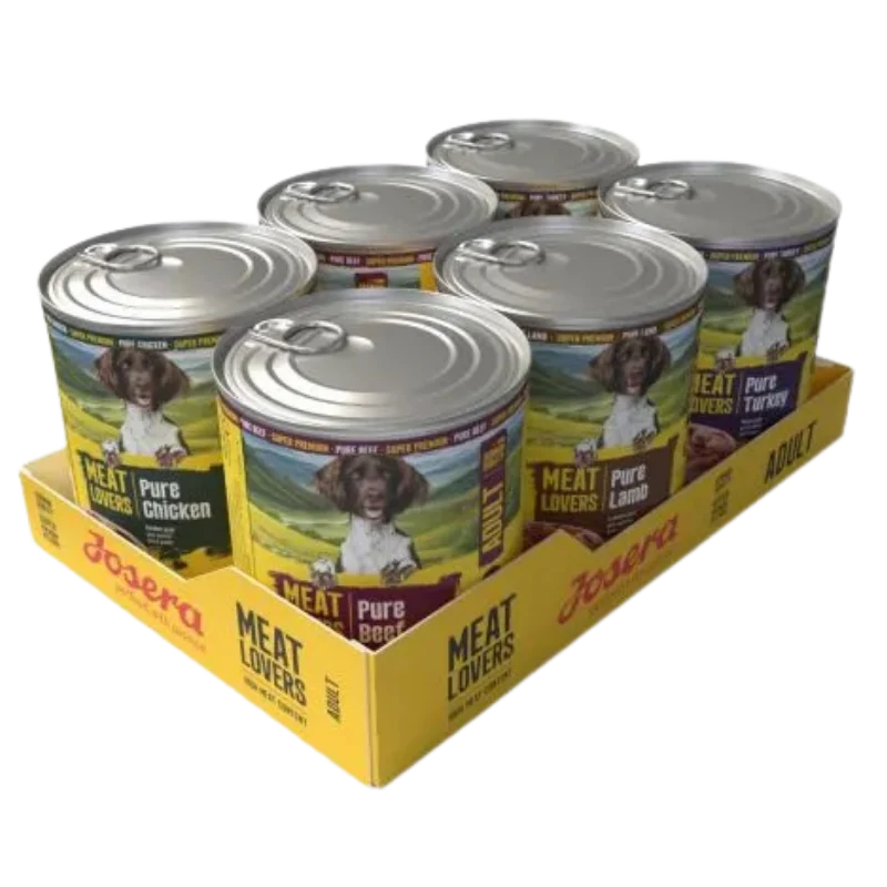 Josera Meat Lovers Adult Pure Multipack 6 x 800 g