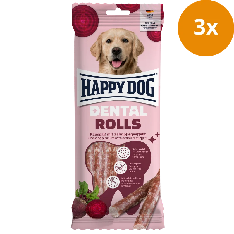 Happy Dog Dental Snacks Dental Rolls 148 g