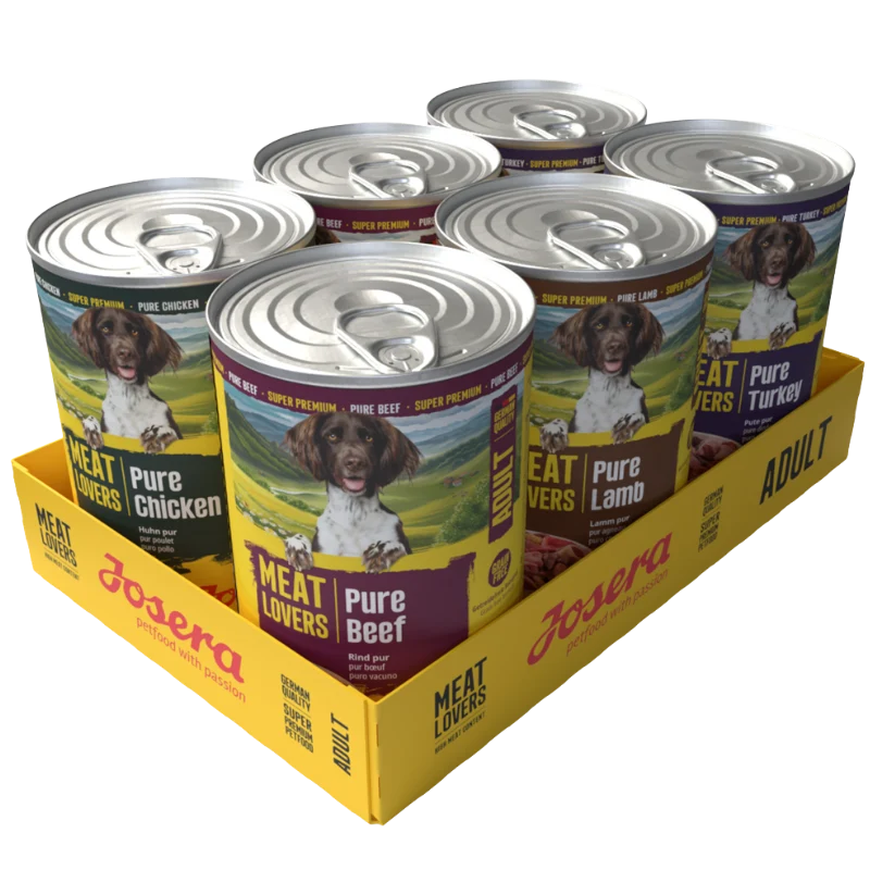 Josera Meat Lovers Adult Pure Multipack 6 x 400 g