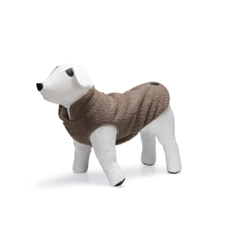 Designed by Lotte Hundepullover Madeleine – Teddystoff, warm & kuschelig