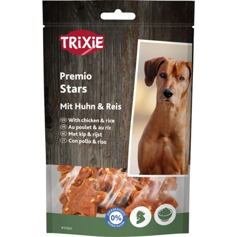 PREMIO Stars mit Huhn & Reis, 100 g