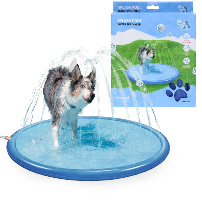 CoolPets Splash Pool Water Sprinkler