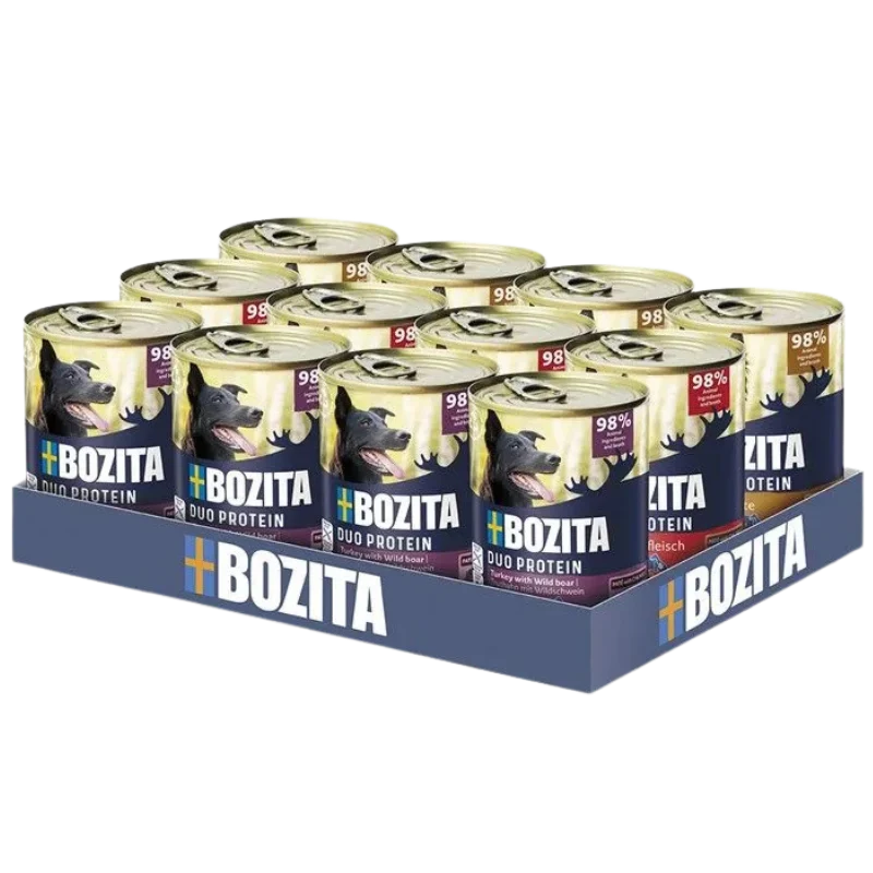 Bozita Dog Dose Pate Mix Tray 12 x 400 g