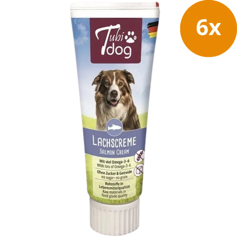 Tubi Dog Delikatess - Lachscreme 75 g