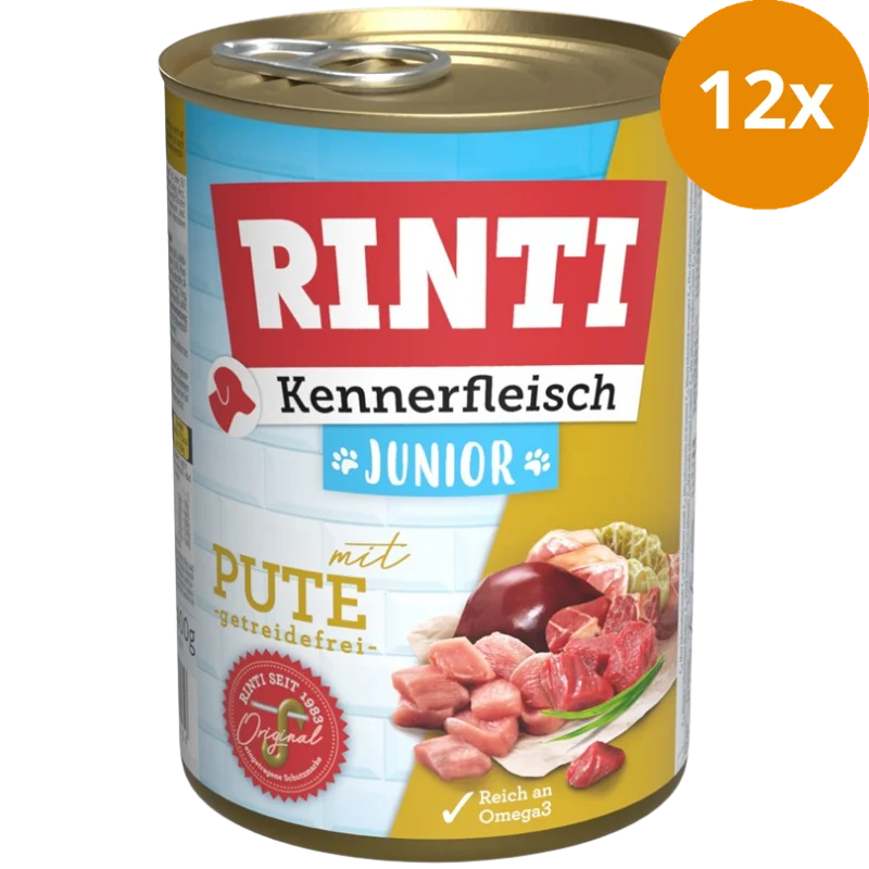 Rinti Dose Kennerfleisch Junior Pute 400 g