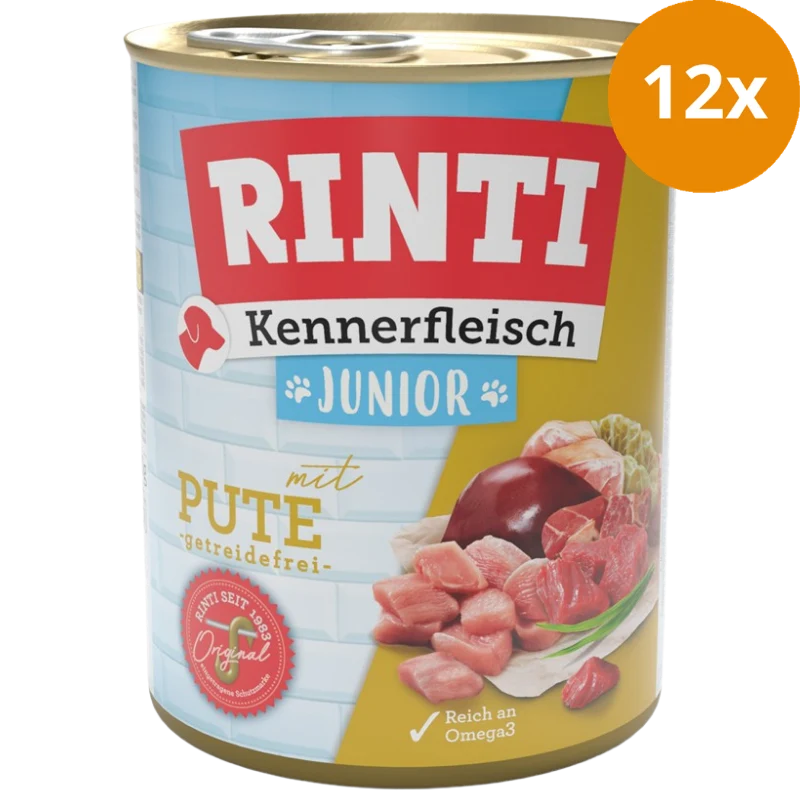 Rinti Dose Kennerfleisch Junior Pute 800 g