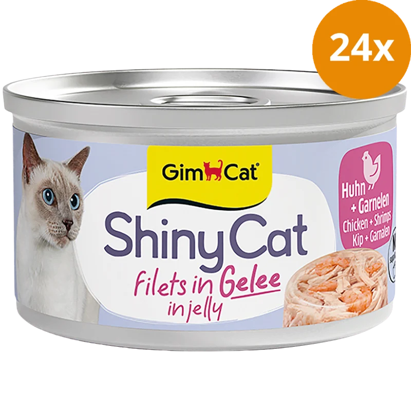 Gimpet ShinyCat in Jelly Hühnchen & Garnelen 70 g