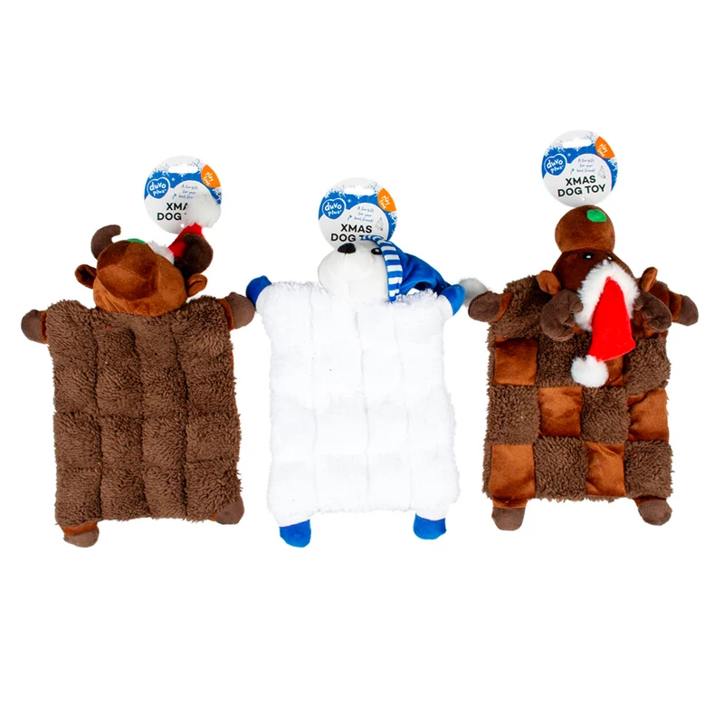 Xmas Plüsch quietschendes Kuscheltier für Hunde