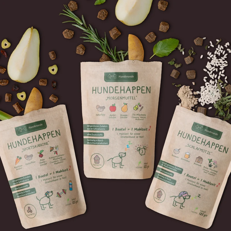 Vegane Hundehappen Probierpaket