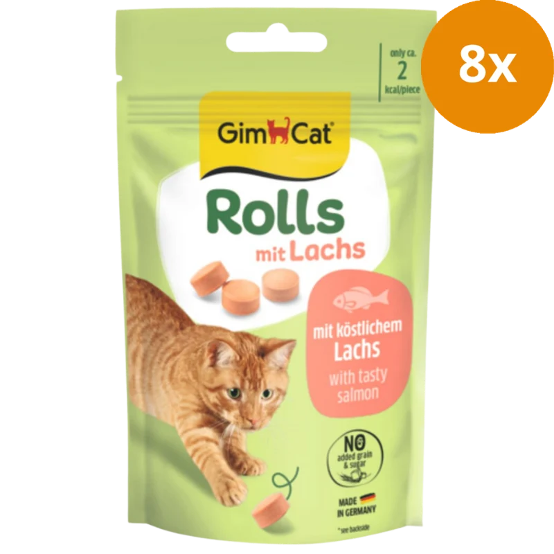GimCat Rolls mit Lachs 40 g