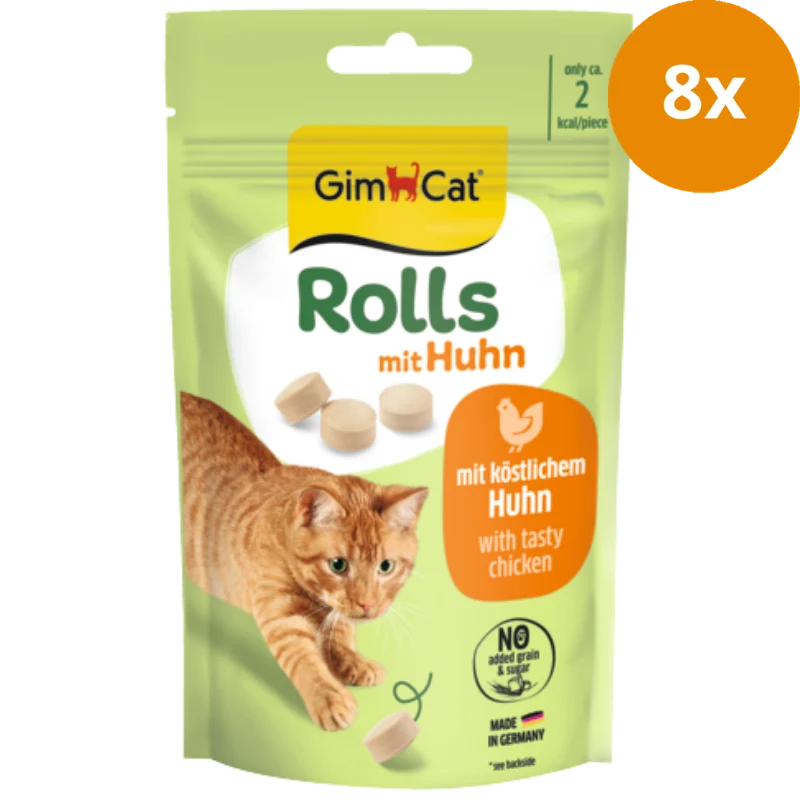 GimCat Rolls mit Huhn 40 g