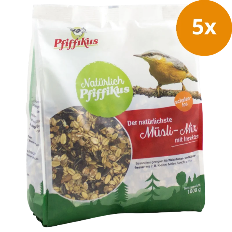 Natürlich Pfiffikus Müsli-Mix mit Insekten