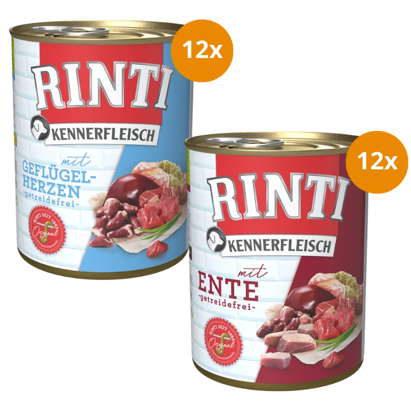 Rinti Kennerfleisch Probierpaket 800 g – Klassiker Mix