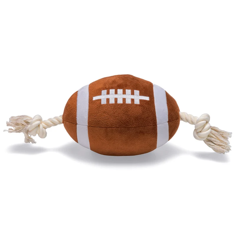 Großer Hundeball Plüschball mit Seil