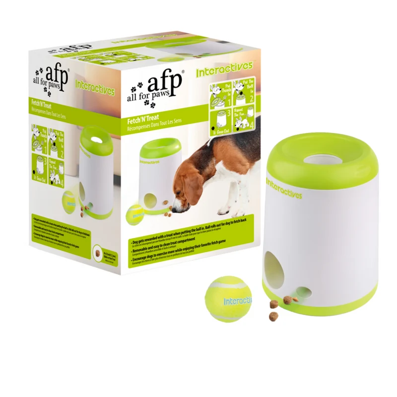 Interactives Fetch'N'Treat 2.0 Ballmaschine für Hunde